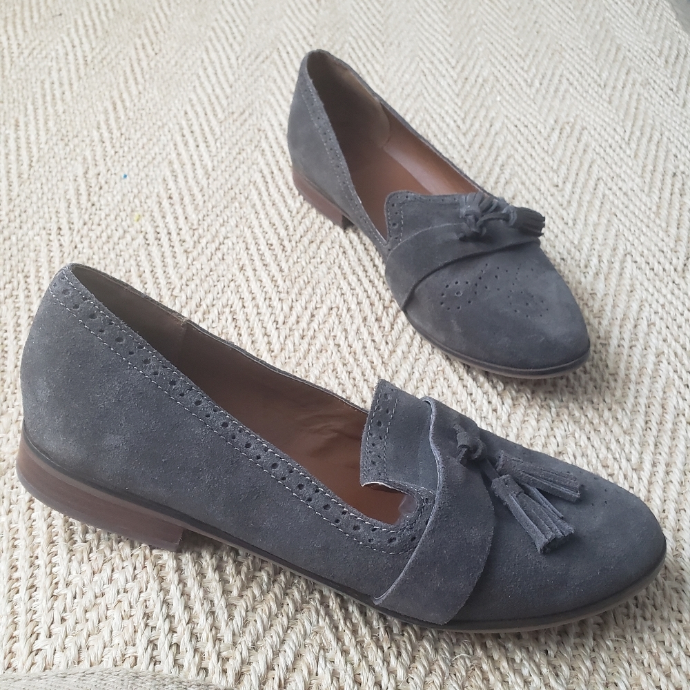 DV Dolce Vita Suede Tassel Loafers
